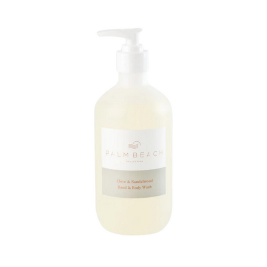 Palm Beach Hand & Body Wash 500ml Clove & Sandalwood