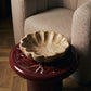 Oro Marble Scallop Bowl - Butterscotch