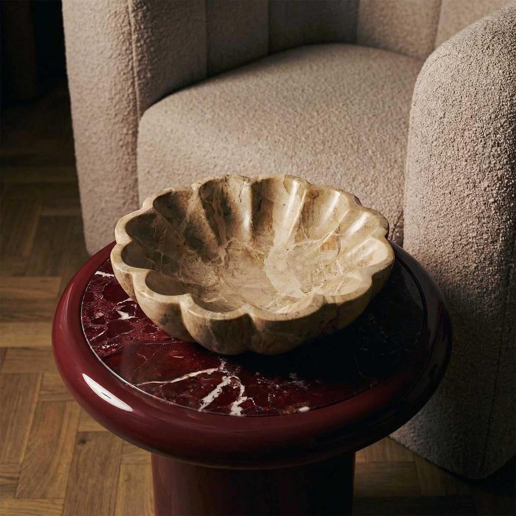 Oro Scallop Bowl Butterscotch