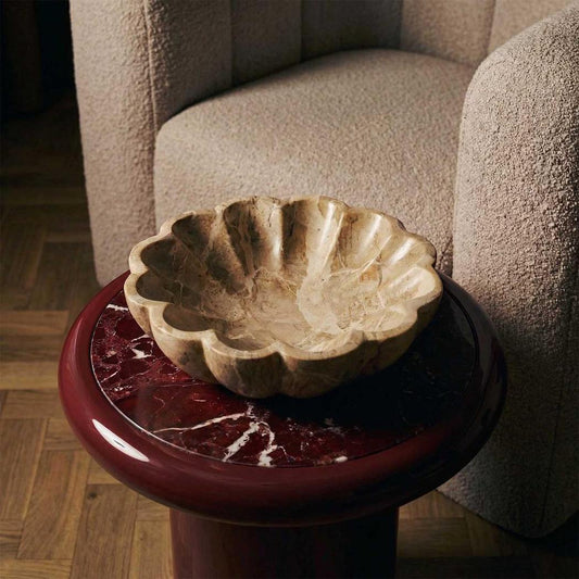 Oro Scallop Bowl Butterscotch