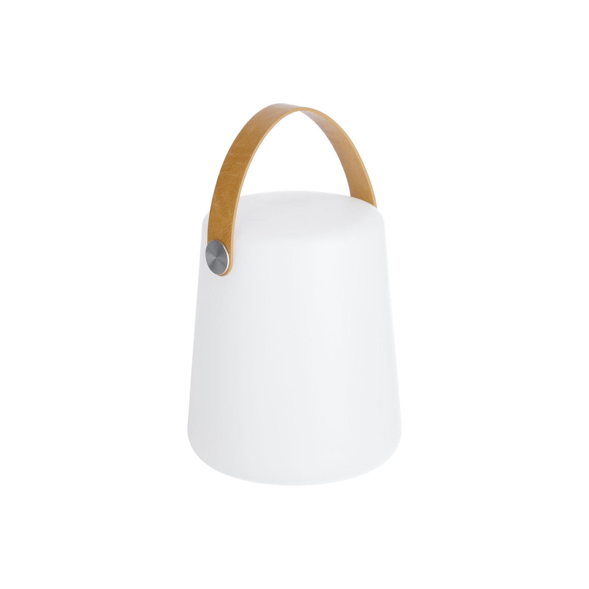 Dialma Outdoor Table Lamp w/Tan leather handle