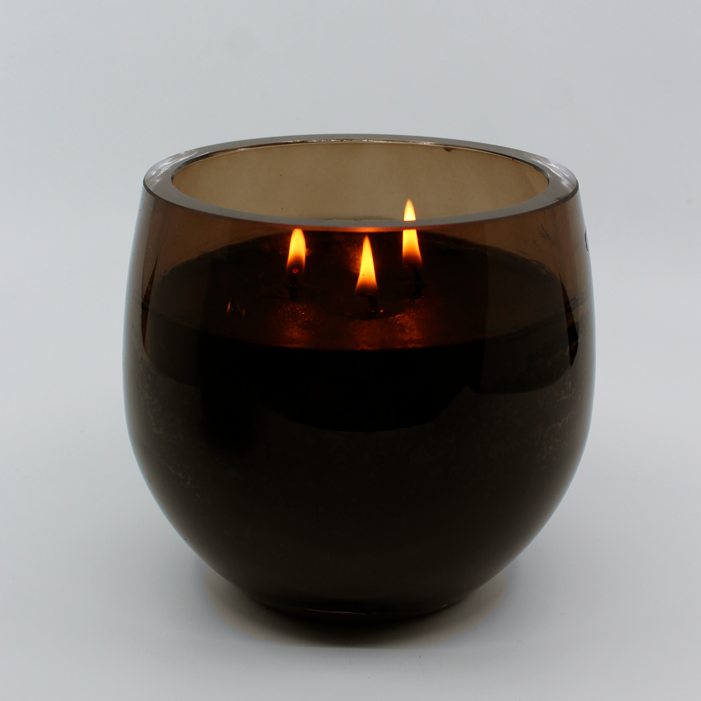 Francalia Bronze Lustre Droplet Candle 12cm - Oud