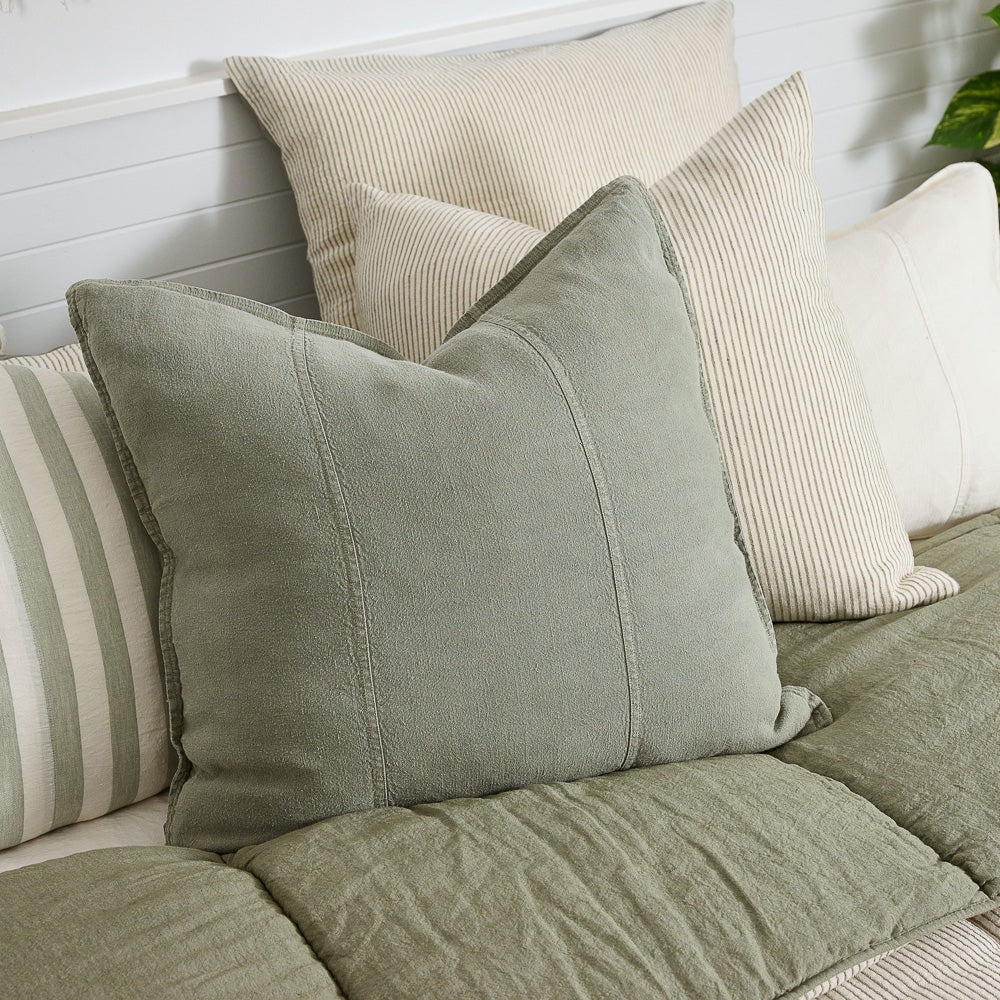 Luca Linen Pistachio 60 x 60cm