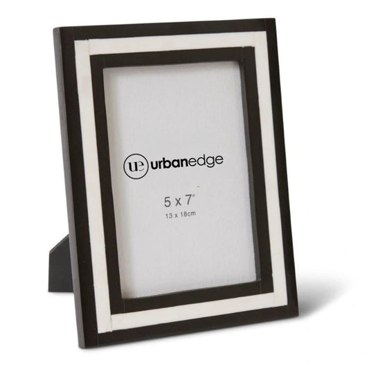 Jeewana Photo Frame White/Black 5x7