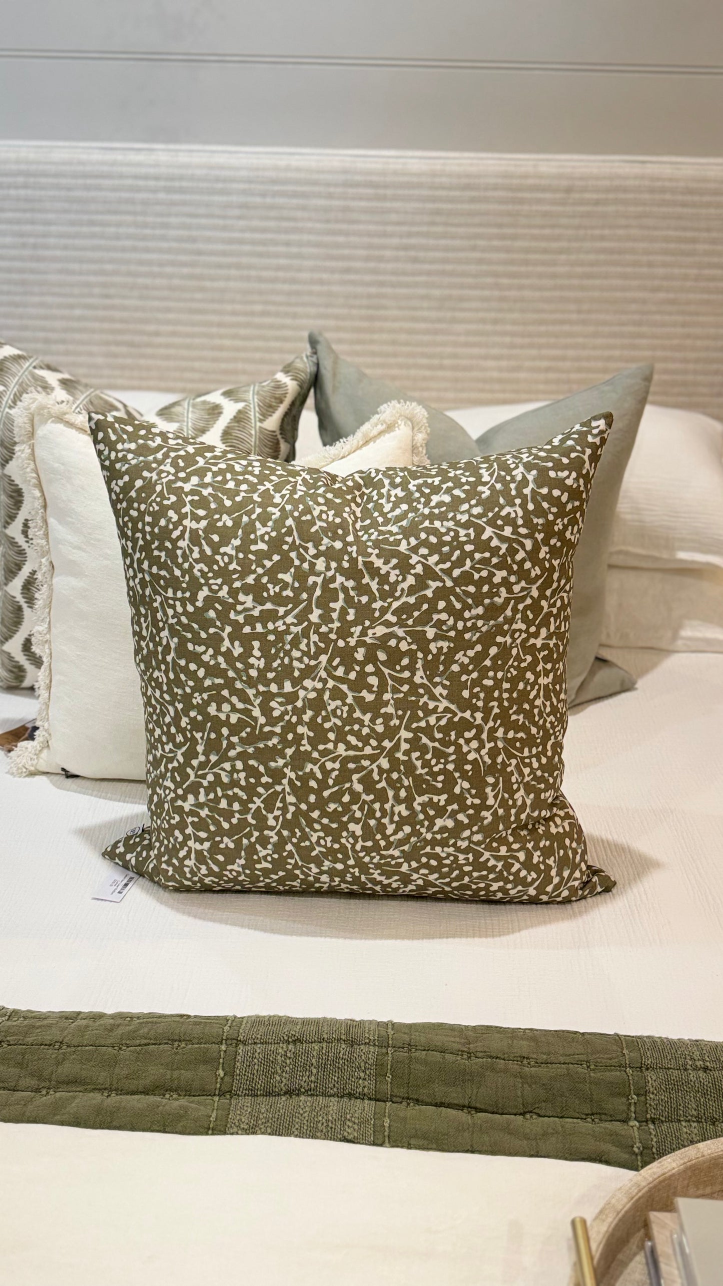 Custom Eleni Caper 55x55cm Cushion