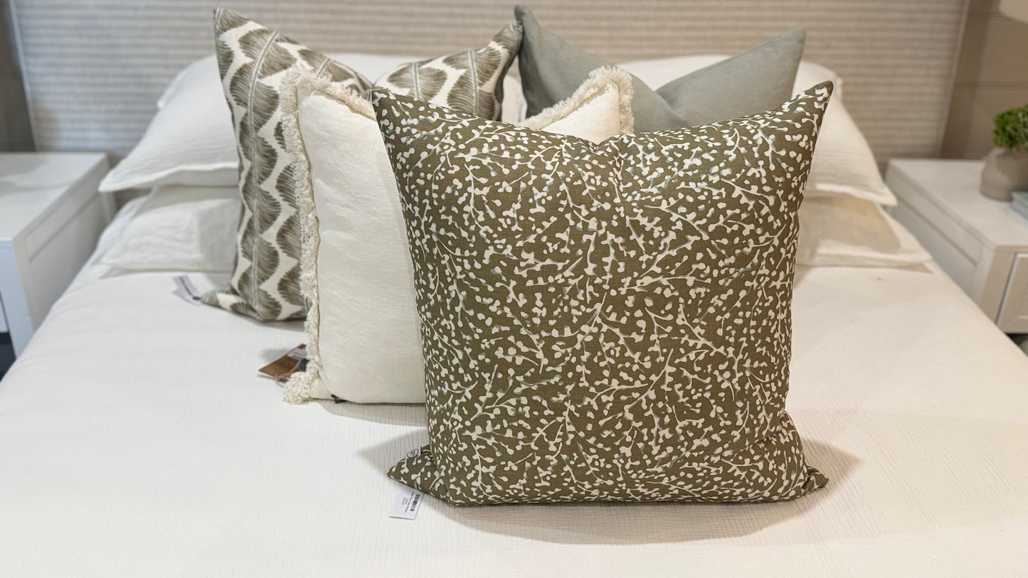 Custom Eleni Caper 55x55cm Cushion