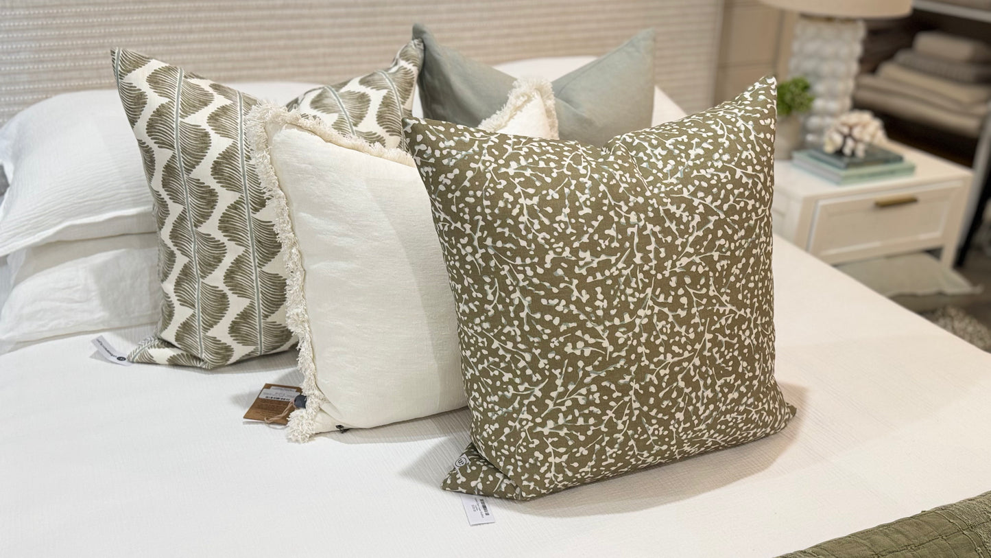 Custom Eleni Caper 55x55cm Cushion
