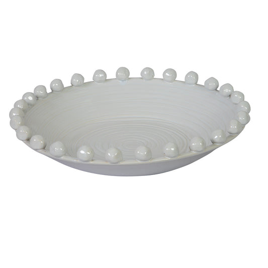 Mode Bauble Platter White 45 cm