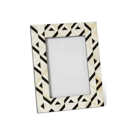 Colter Photo Frame Black/Ivory 4x6