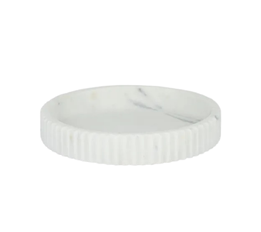 Mara Marble Round Tray