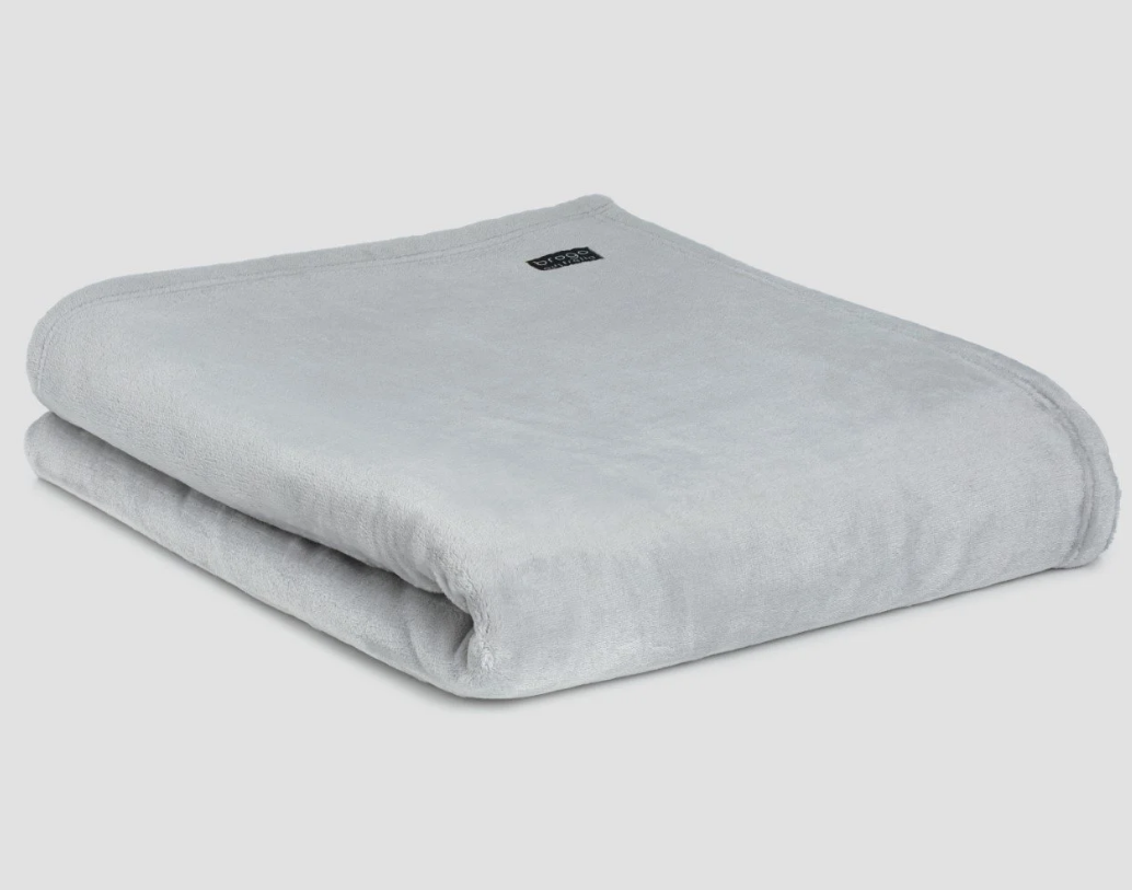 Brogo Super Soft Micro Mink Throw Dove