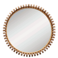 Lindi Round Mirror Small - Natural Oak 52cm PICK UP ONLY