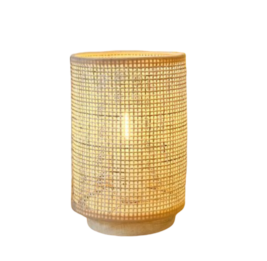 Weave Hurricane Lamp 20x13