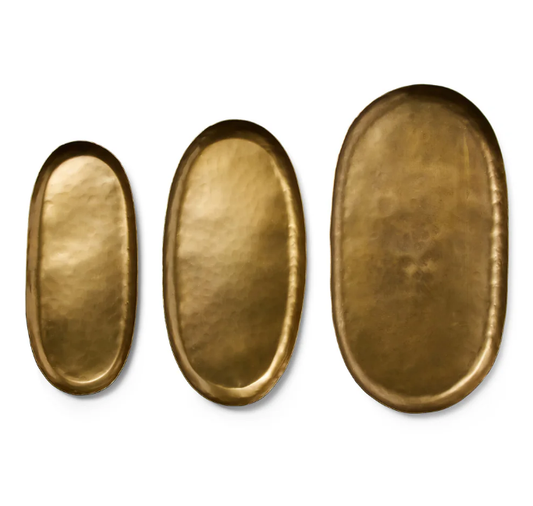 Xander Brass Tray - Medium