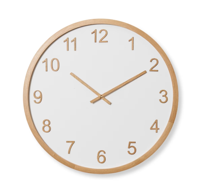 Sienna Wall Clock - 60 x 5 x 60cm