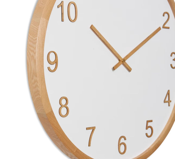 Sienna Wall Clock - 60 x 5 x 60cm