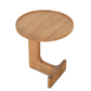 Round Side Table - Natural Oak 45x50cm