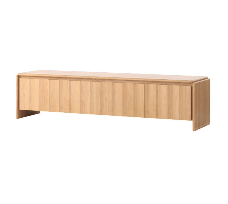 Bond TV Unit, 1.8m American Oak