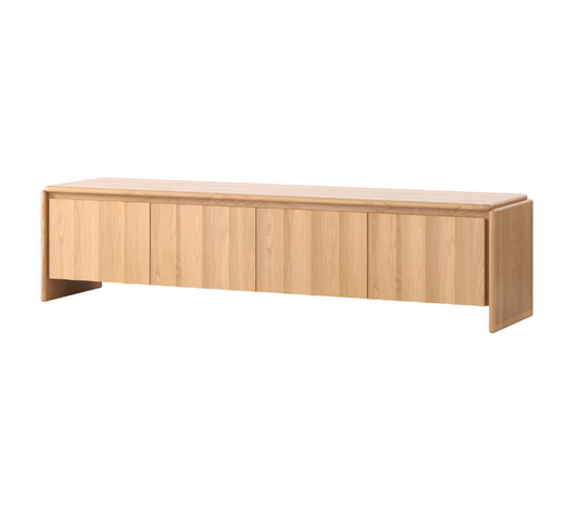 Bond TV Unit, 1.8m American Oak