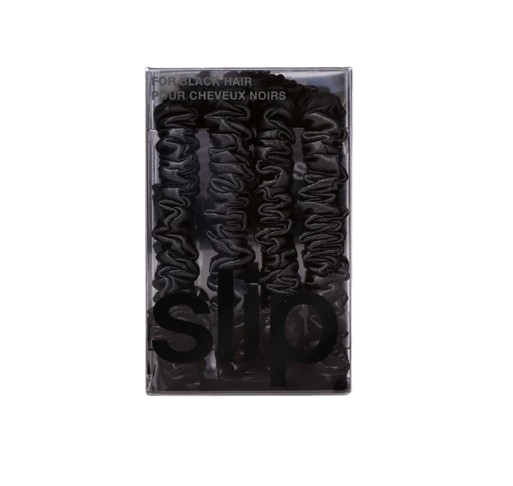 Slip Skinny Scrunchies - Black 4 pack