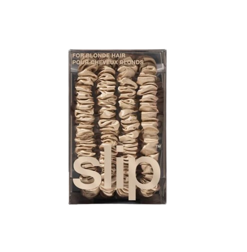 Slip Skinny Scrunchies - Blonde 4 pack