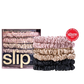 Pure Silk Skinny Scrunchie - Multi- Set of 6
