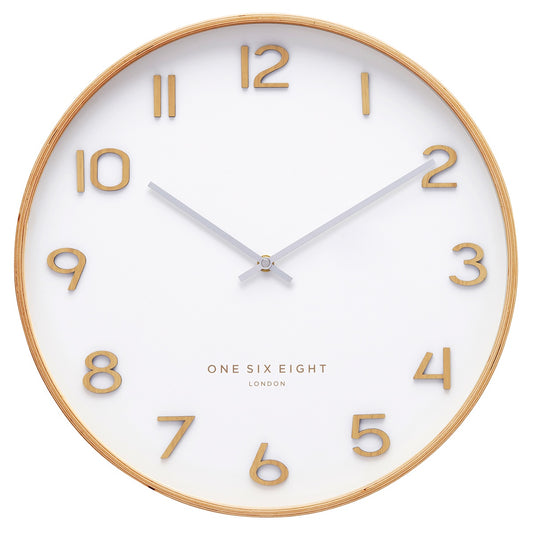 Wallace Silent Wall Clock 53cm White