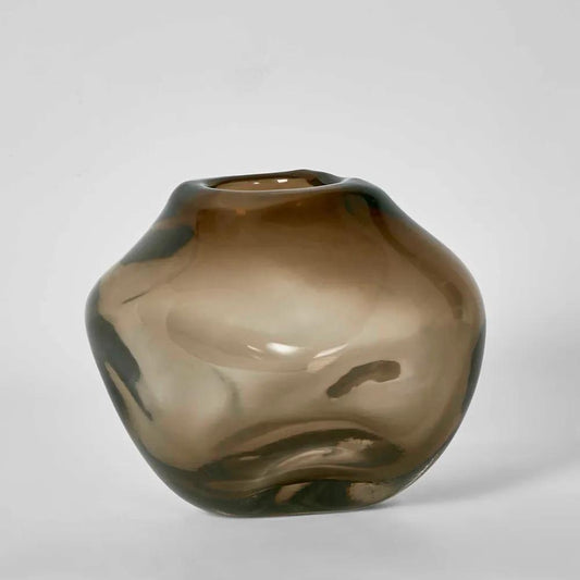 Olwen Vase Amber SMALL