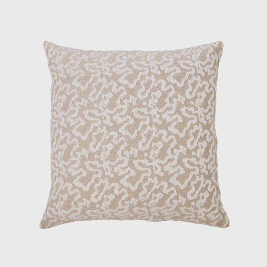 River Cushion Grey & Ivory 50x50cm