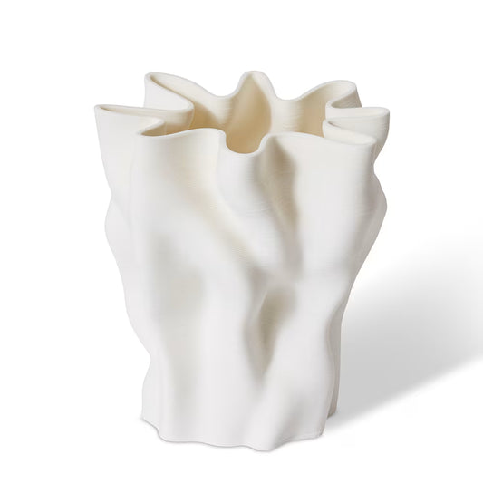 Ailsa Vase White - 18 x 16 x 20cm