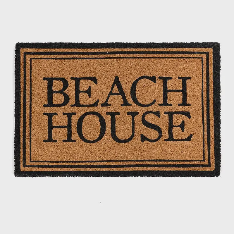 Oxford Beach House Black Matt 55x85cm