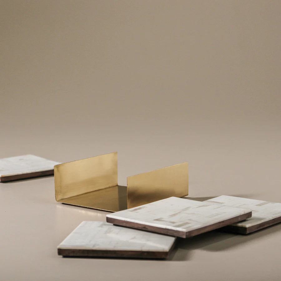 Camille Bone Coaster Set