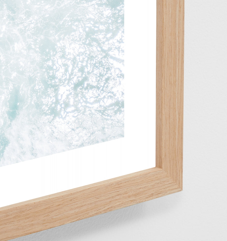 Burleigh Waves Raw Timber Frame 122x87