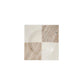 Sachi Check Dish White & Beige 15x15