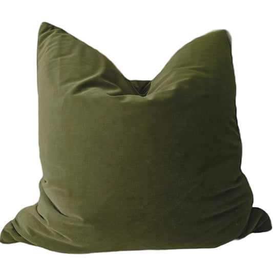The Boulevard Luxe Velvet 55cm Square - Forest Green