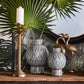 Gatsby Neck Vase - Large Black & White
