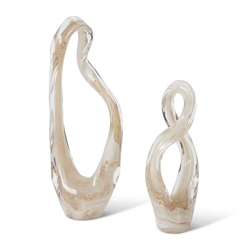 Hyder Sculpture Beige - 21 x 13 x 50cm