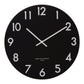 Jackson Silent Wall Clock Black 40cm