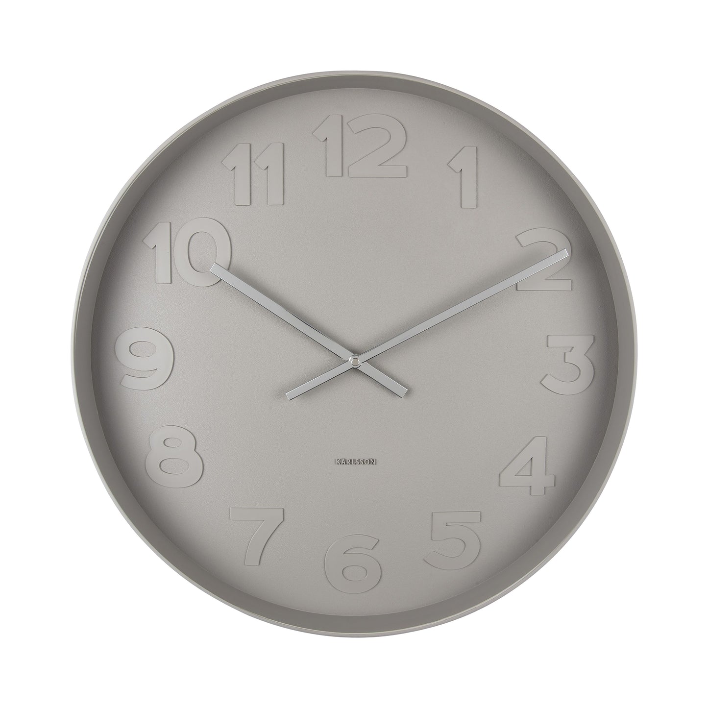 Mr Grey Wall Clock 51 cm