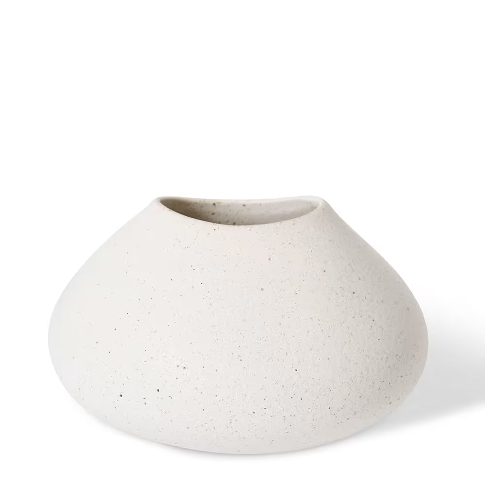 Matias Pod Vase Sandy White - 21 x 21 x 14 cm