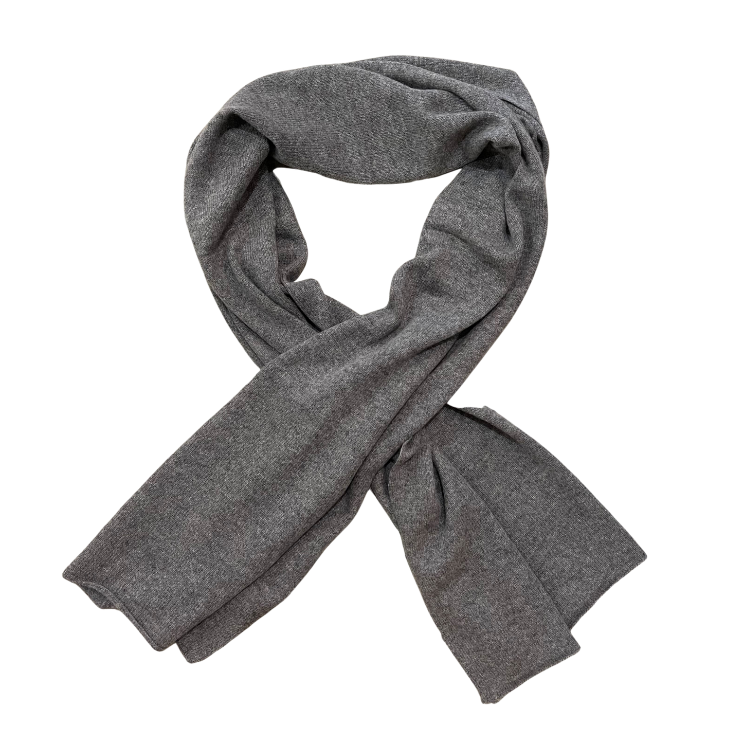 Cashmere Shawl Scarf Mid Heather Grey