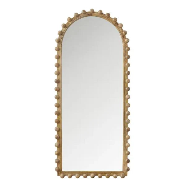 Odeon Floor Mirror Natural Wood 80x180cm