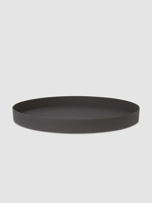 Mona Tray Round Black