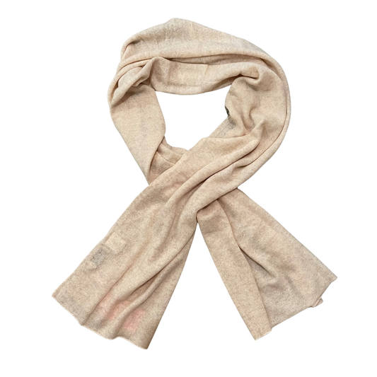 Cashmere Shawl Scarf Heather Oatmeal