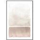 Rothko Natural 80 x 120 cm Black Frame