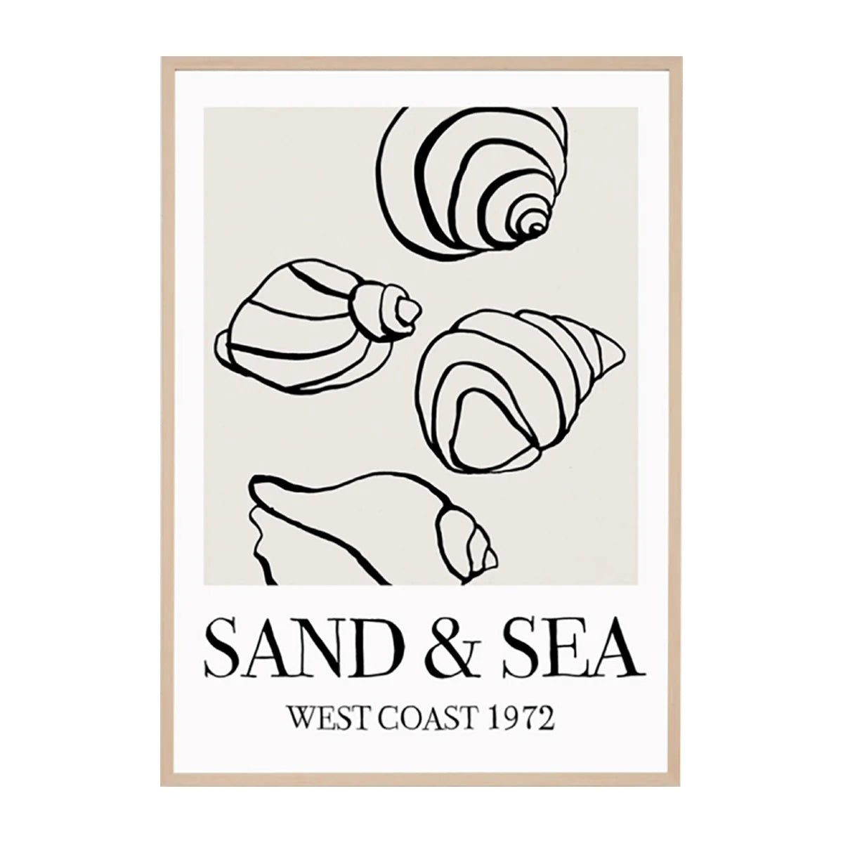 Sand and Sea  88 x 123 cm
