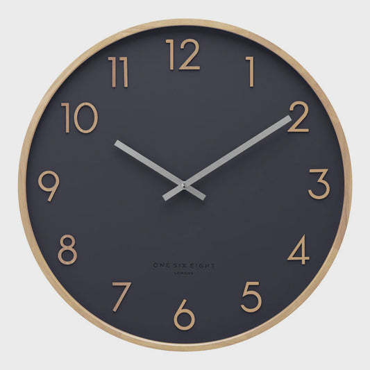 Scarlett Wall Clock 50cm Petrol