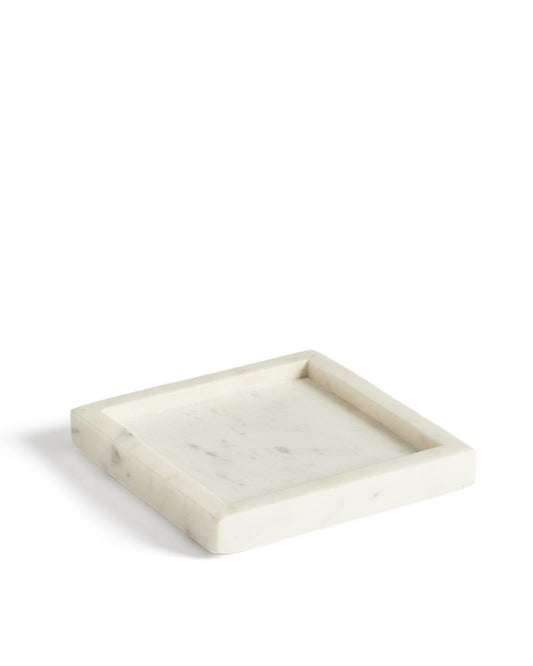 SERELA (18x18cm) - White Marble
