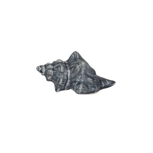 Sea Snail Shell 13x9 - Blue