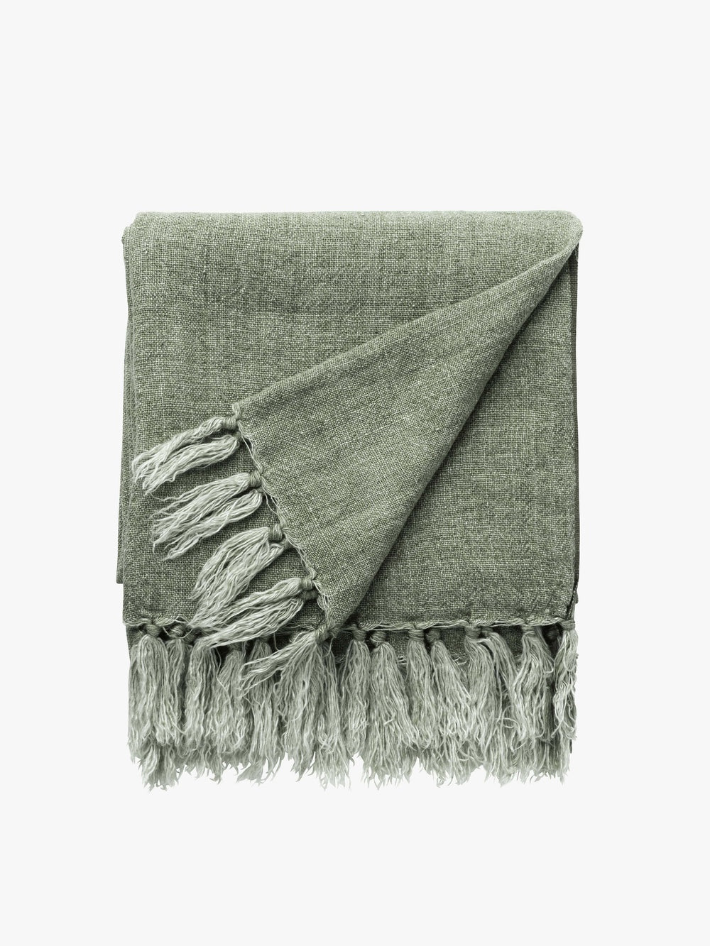 Burton Seagrass Heavy Linen Throw 130x170